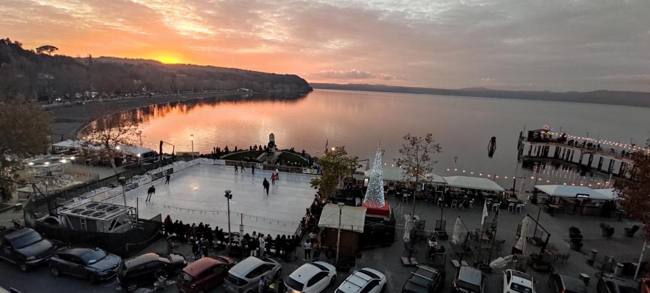 Apartmán Iride Sul Lago 1 Via Principessa Jolanda 10-Piazza Del Molo Anguillara Sabazia Exteriér fotografie